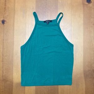 Forest Green Halter Top - Size S